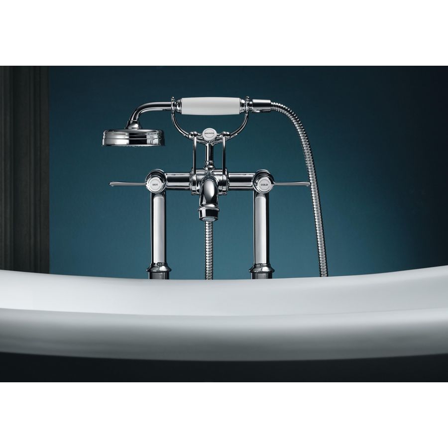 Afbouwdeel AXOR Montreux vrijstaande badmengkraan 2-hendel vloermontage chroom excl. inbouwdeel