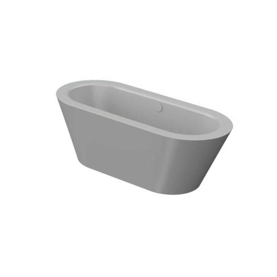 Bad BetteStarlet Oval Silhouette 1650×750mm Flanell