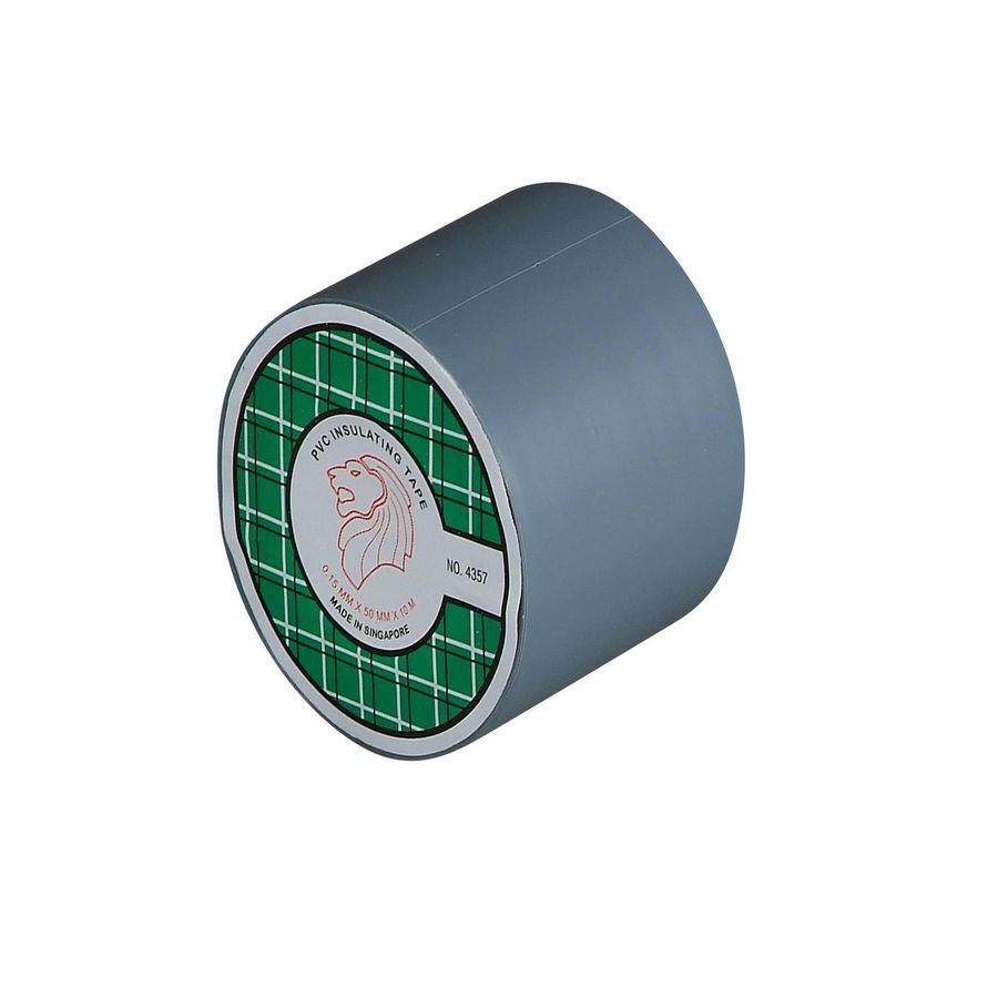 Doos a 3 rol isolatietape PVC grijs 50mm L=33mtr