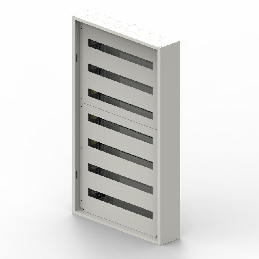 Groepenkast leeg opbouw 7x36 modulen XL3 S 160