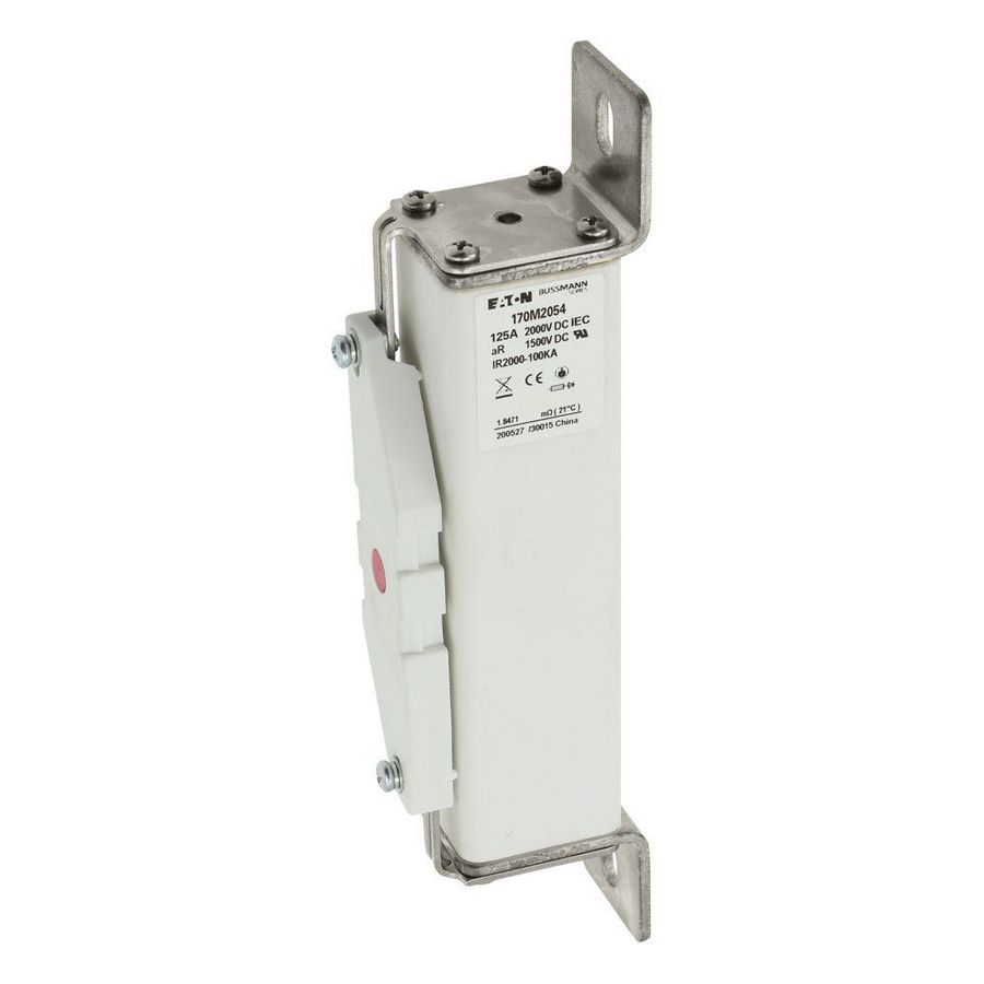 Zekering hoge snelheid 125A DC 2000V 100kA 39x66x216mm a