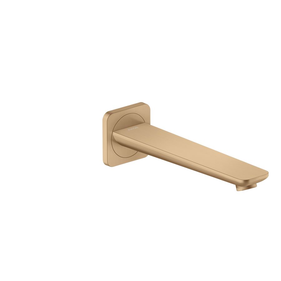 Baduitloop 222mm 1/2" brushed bronze Citterio-C