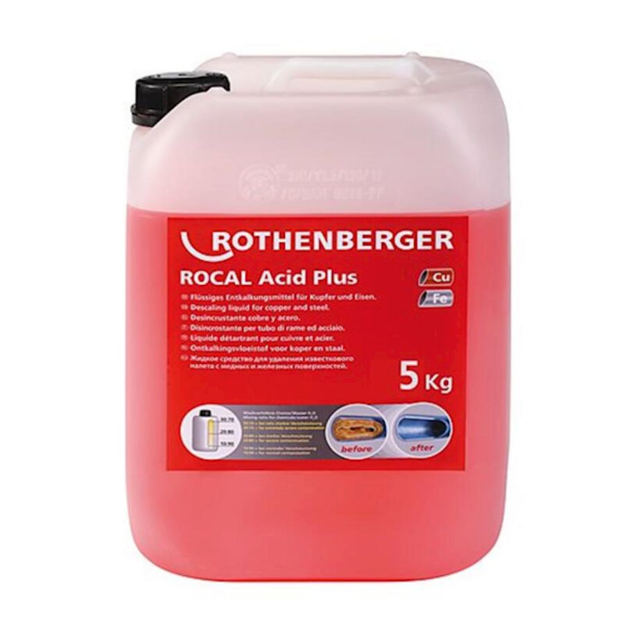 Jerrycan 5ltr. ontkalkingsmiddel ROCAL Acid Plus