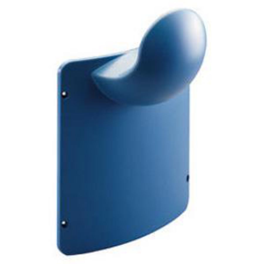 QMC125-200 - STEUN VOOR FLEXIBELE BUIS - LICHTBLAUW