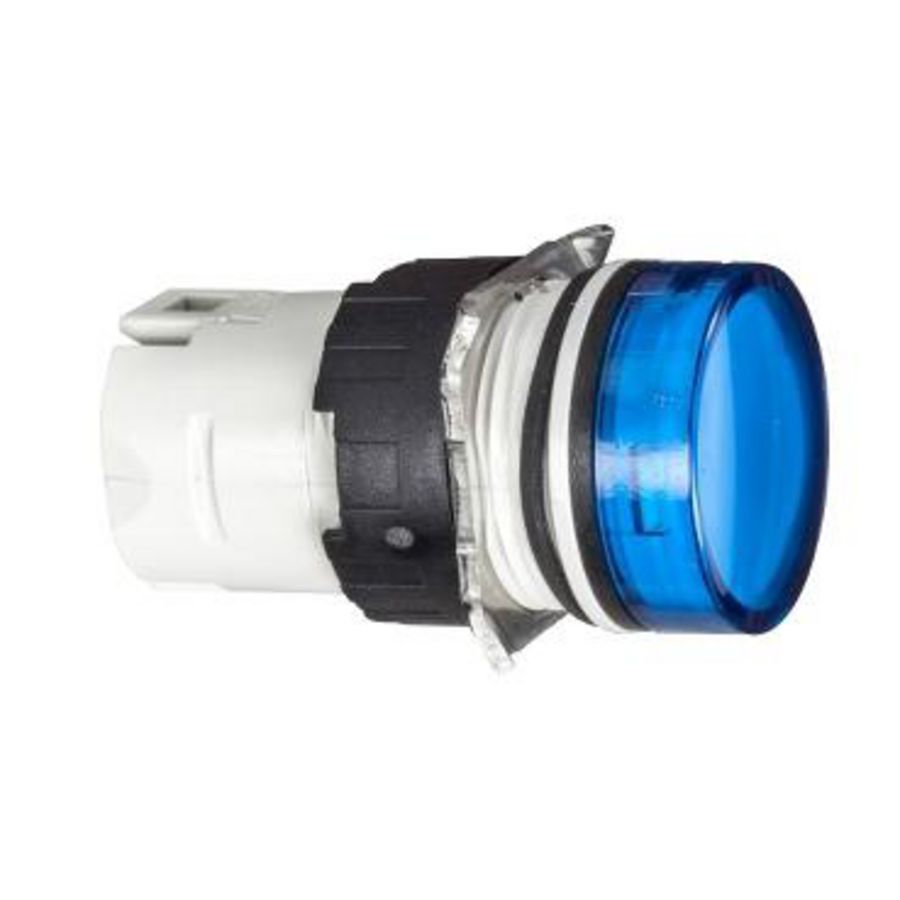 Kop voor signaallamp Ø16mm Rond Beschermkapje Blauw