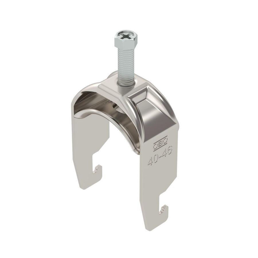 Beugelklem 2056 40-46mm RVS A2 1.4301 blank VVE=100