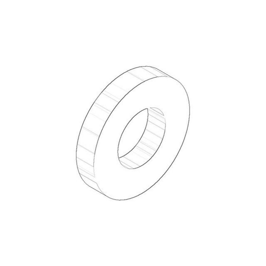 Rozet DB logo 55x27,3x10mm Platina gebors.