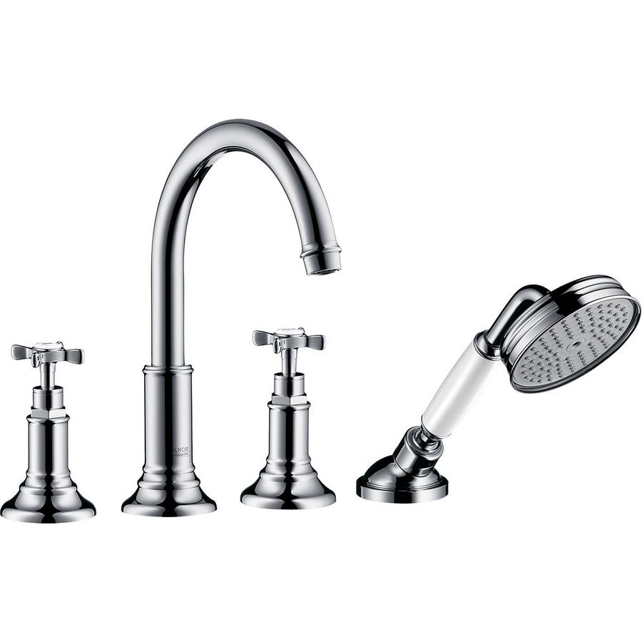 AXOR Montreux 4-gats kleurset tegelrand chroom