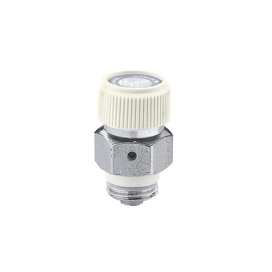 Automatische Hygro ontluchter vernikkeld 1/2"bt.