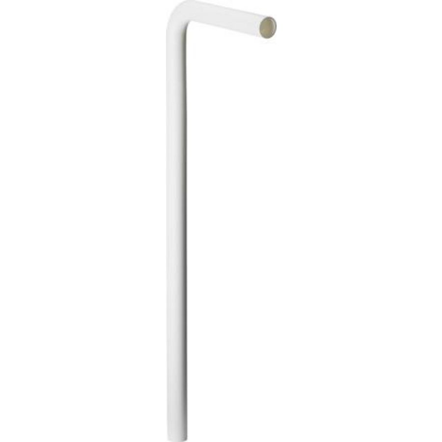 PP vloerbuis 1.1/4" 32x220x680mm wit