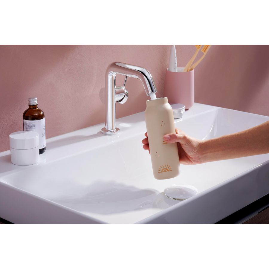 Wastafel 800x480mm met kraangat zonder overloop SmartClean Xelu Q