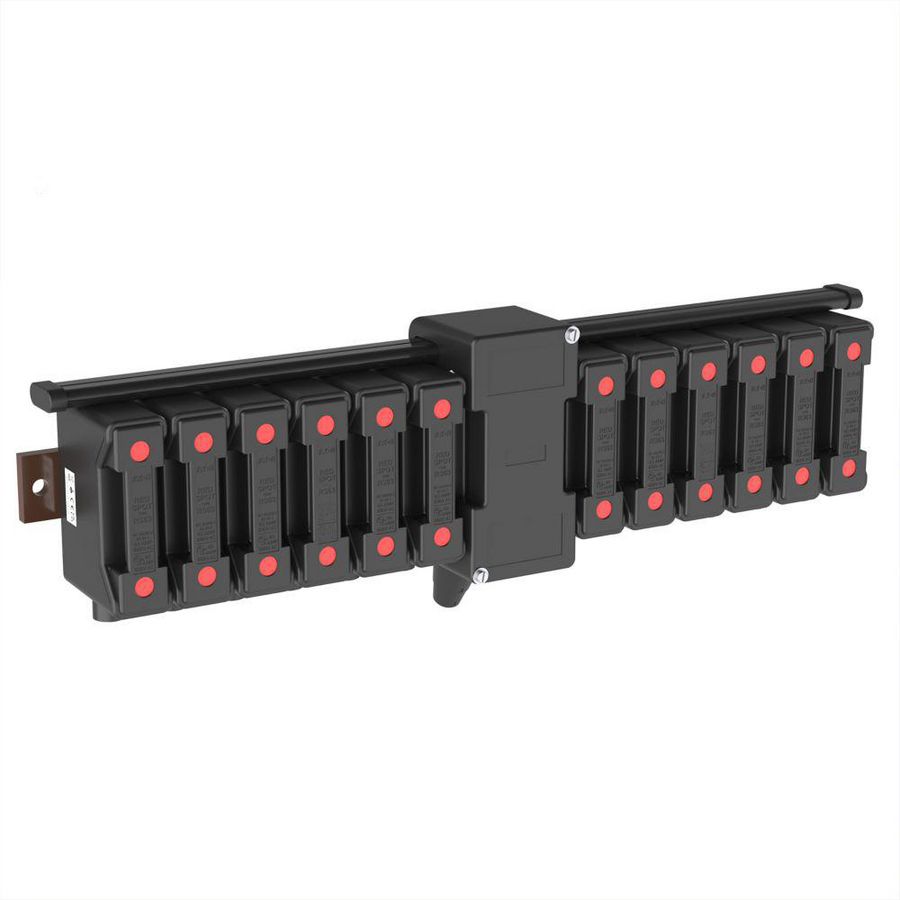 Zekering-bank laagspanning 63 A AC 690 V BS 12 way