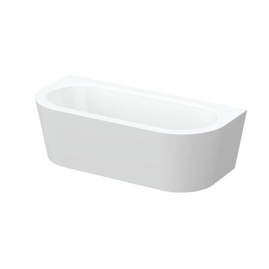 Ligbad staal geglazuurd duo BetteStarlet I Silhouette 185X85cm wit