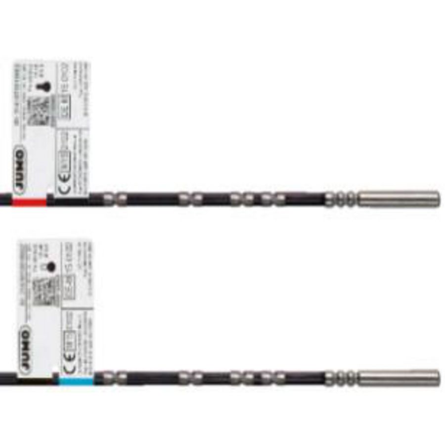 Temperatuursensoren Pt500 gepaard, diam. 6 mm, kabel 10m