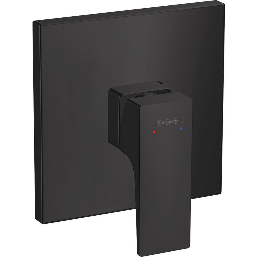 Afbouwdeel inbouwdouchemengkraan Metropol mat zwart