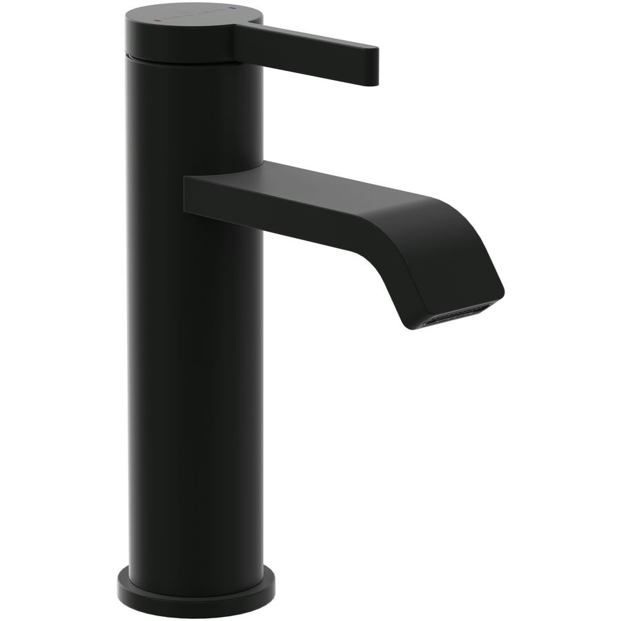 Eengreeps wastafelkraan Dawn Matt Black TVW106103152K5