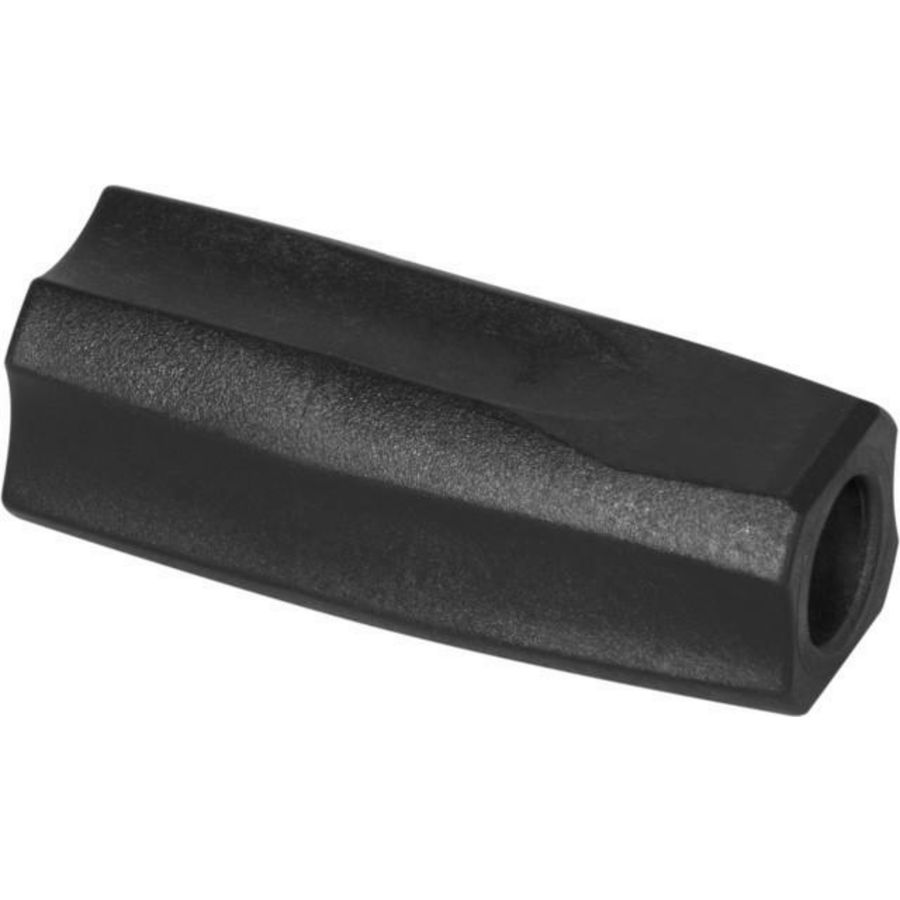 Draaigreep kunststof/zwart