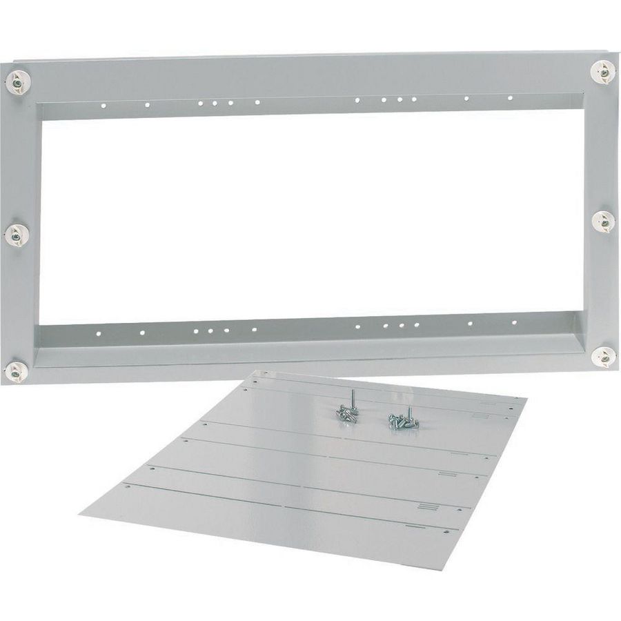 Frontplaat plaatstaal 1xXNH1/1xXNH2 SASY 60i 450x400mm gr