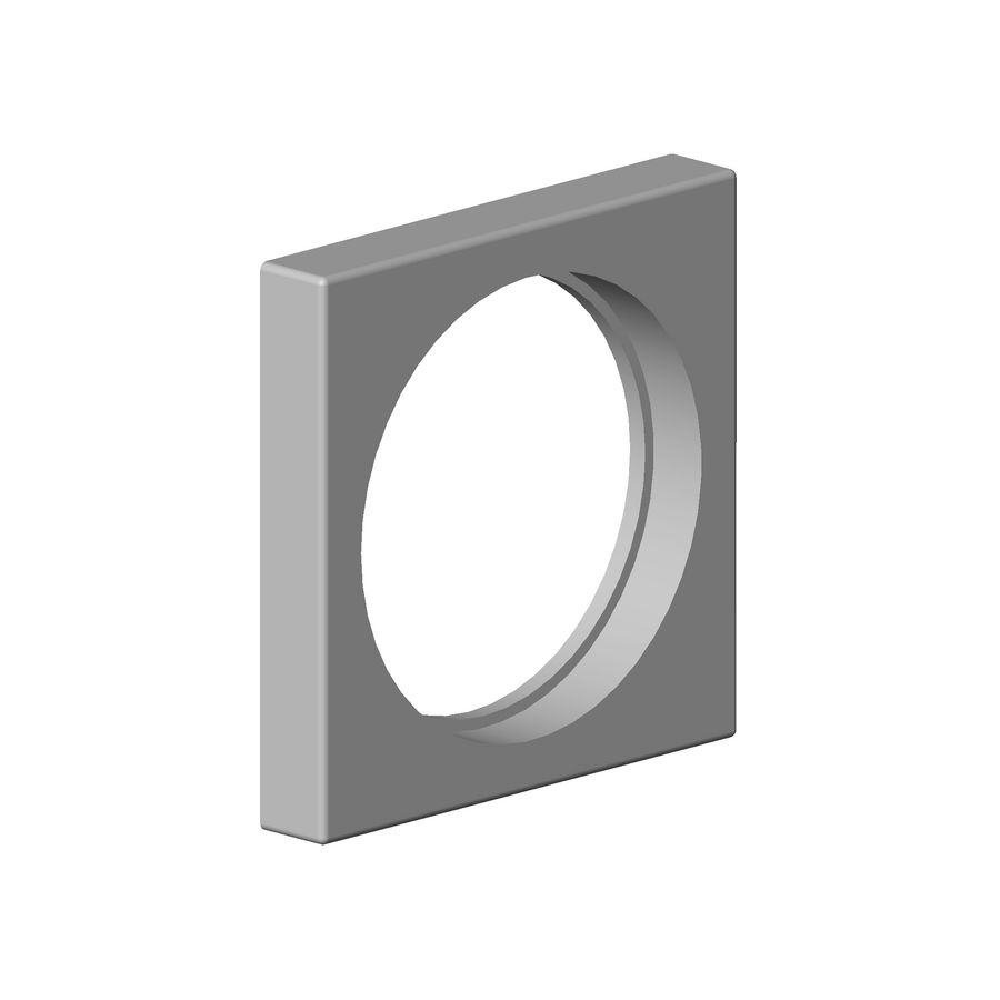 Rozet 55X8,5X55X 42,7mm-BG