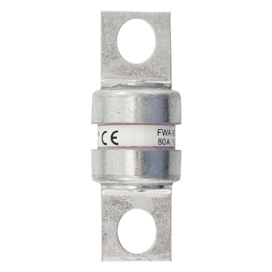 Zekering hoge snelheid 80A AC 150V DC 150V 100kA 25x68mm