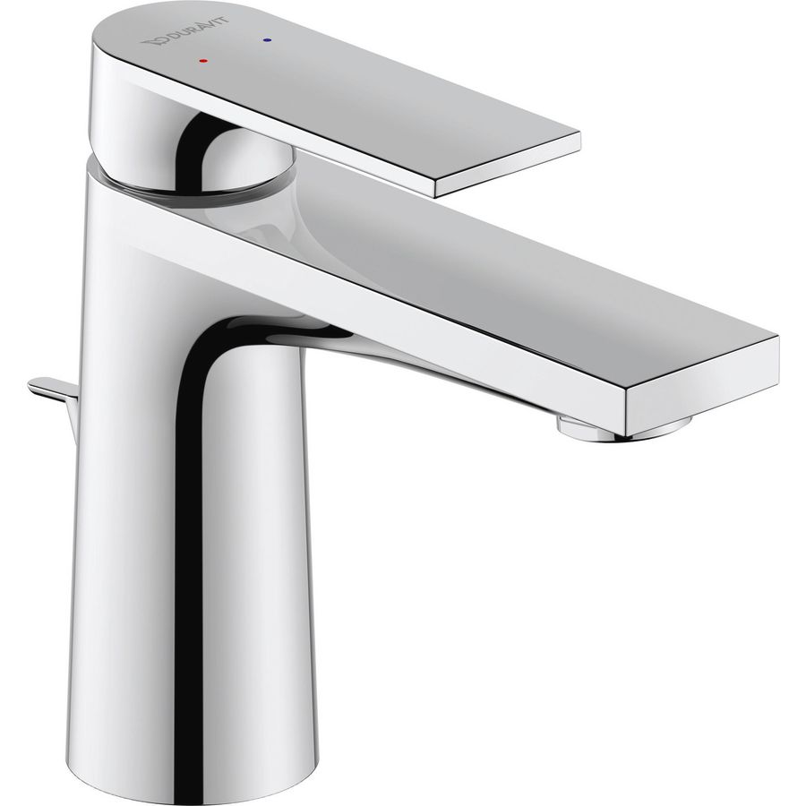 Tulum wastafelmengkr. S m.trekst chr. h.gl st 50x155x140mm