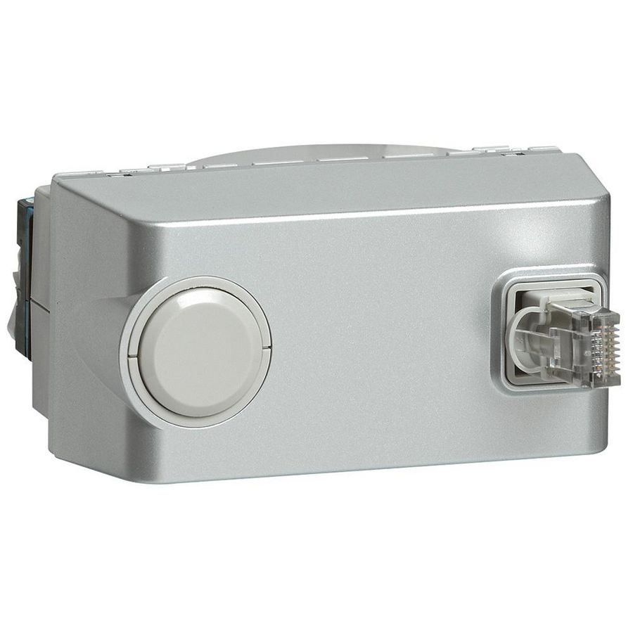 Connector RJ45 CAT66 m haspel ALU Mosaic