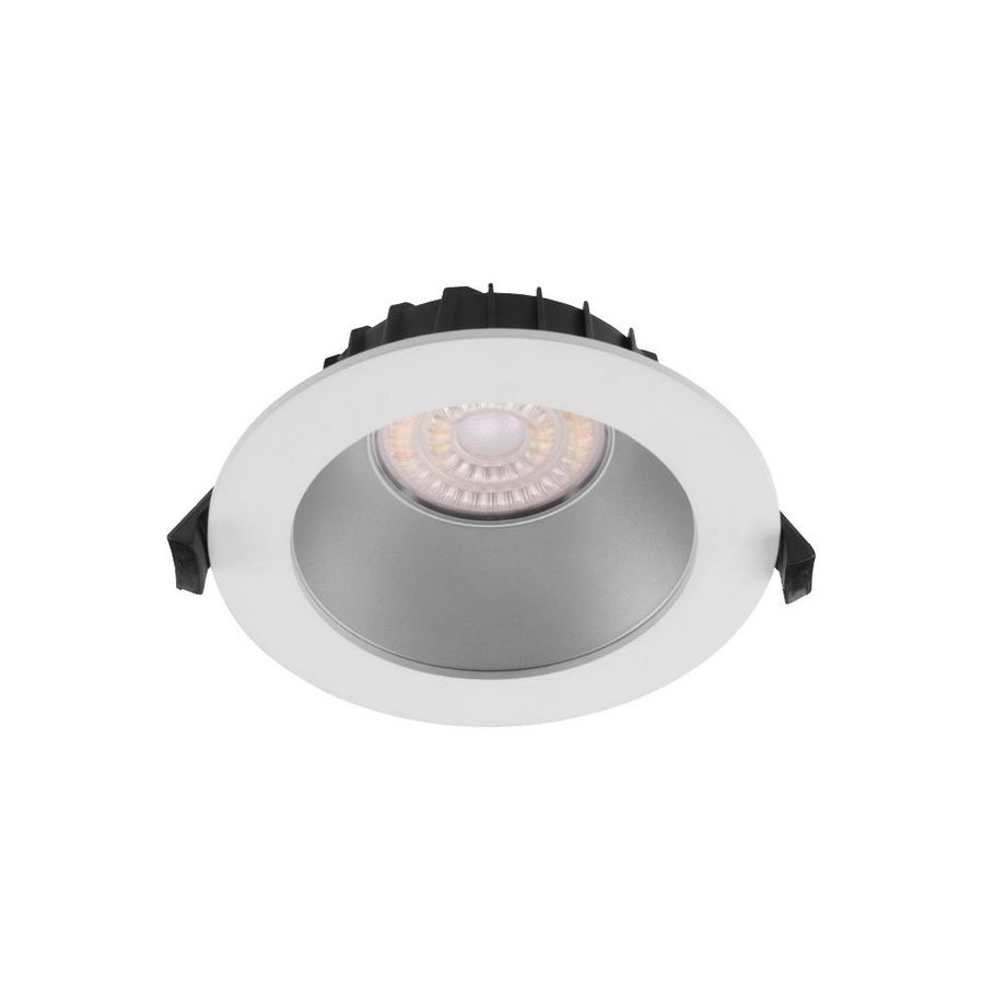 Downlight reflector mat diam.145mm wit 3-CCT z. voeding