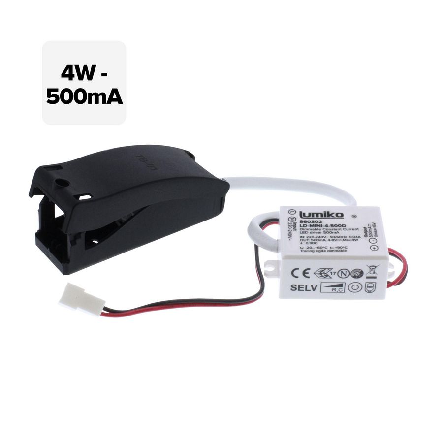 LED driver constante stroom 500mA 4W dimbaar