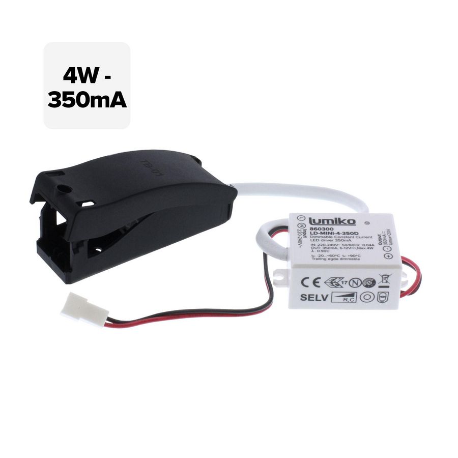LED driver constante stroom 350mA 4W dimbaar