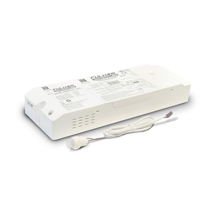Led driver incl. noodstroom accu 90-180min 3-45W 250-1400mA