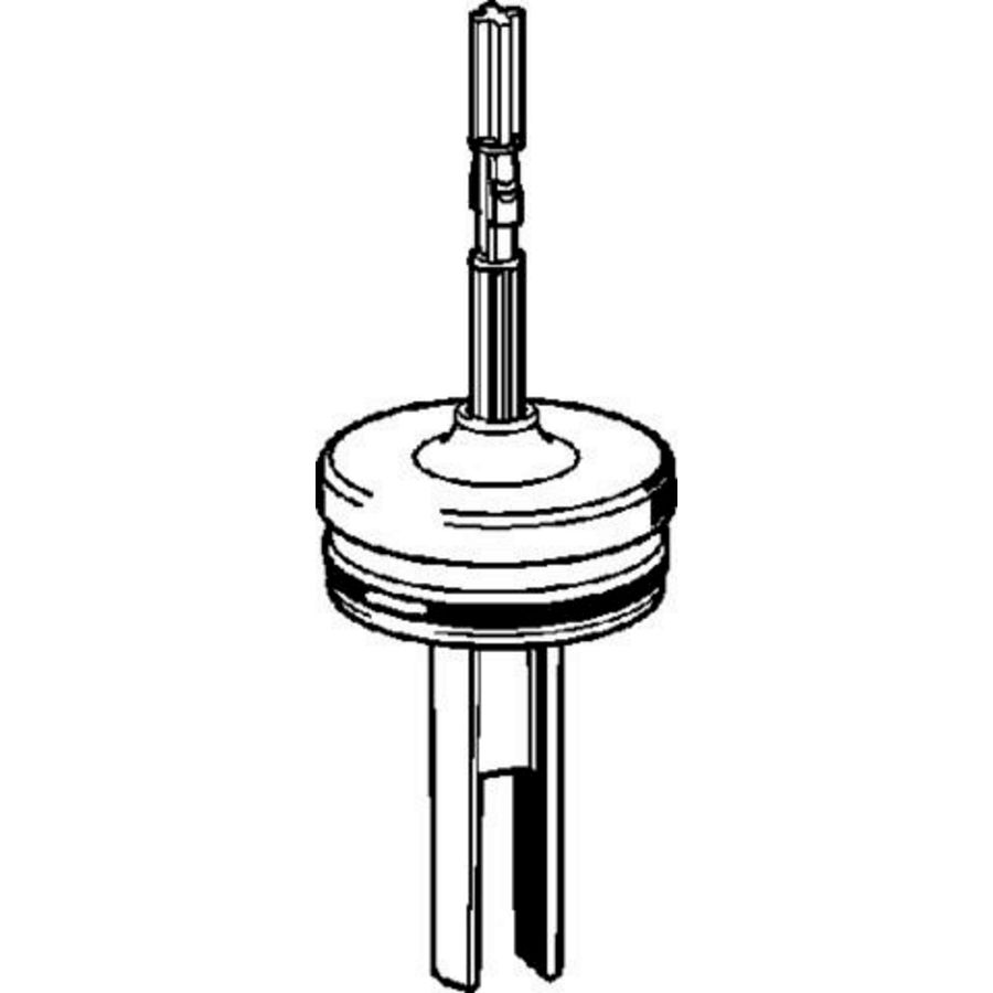 Kegel 35x115 kunststof/wit
