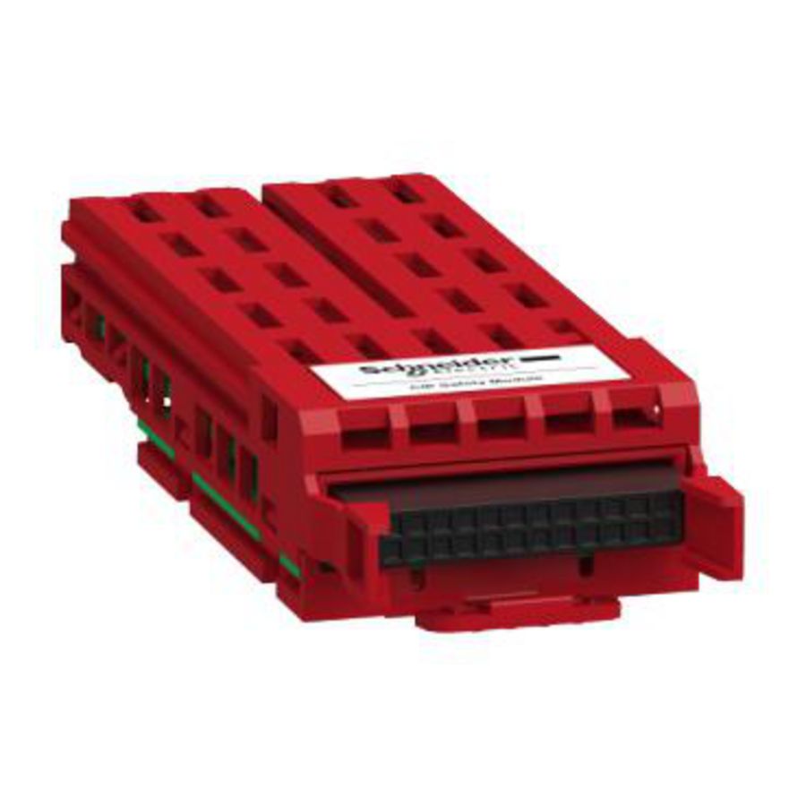 Kaartoptie CIP Safety, veiligheid via Ethernet/IP Altivar