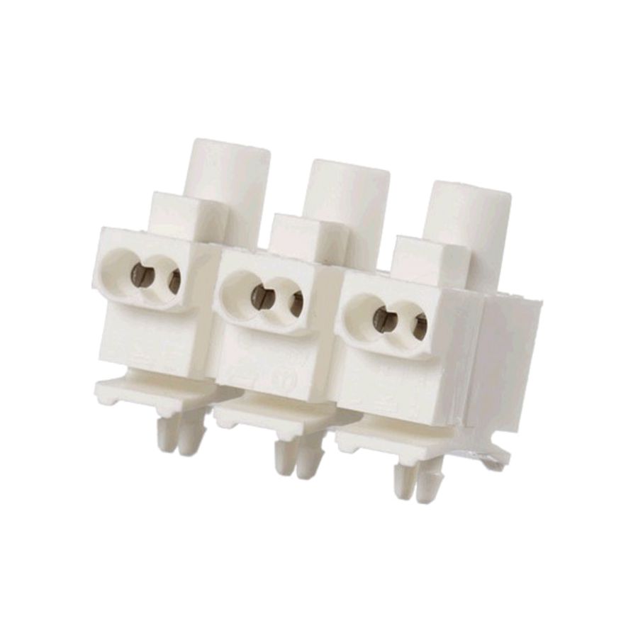 Klemmen 3-polig wit klik-montage VVE=800