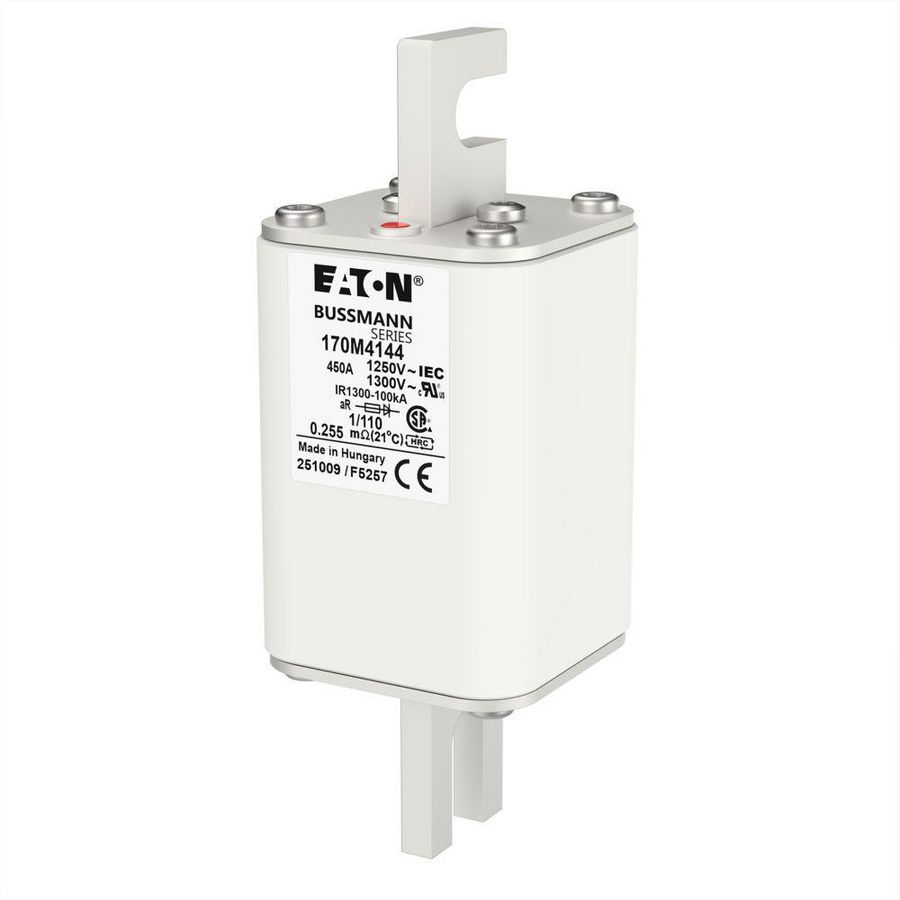 Zekering hoge snelheid 450A AC 1250V 100kA 1 53x66x1 VVE=3