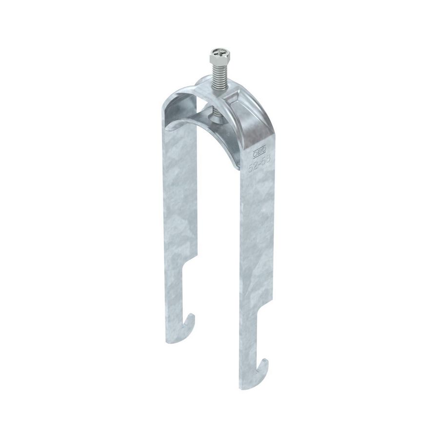 Beugelklem 2056 dubbel 52-58mm staal TV VVE=25