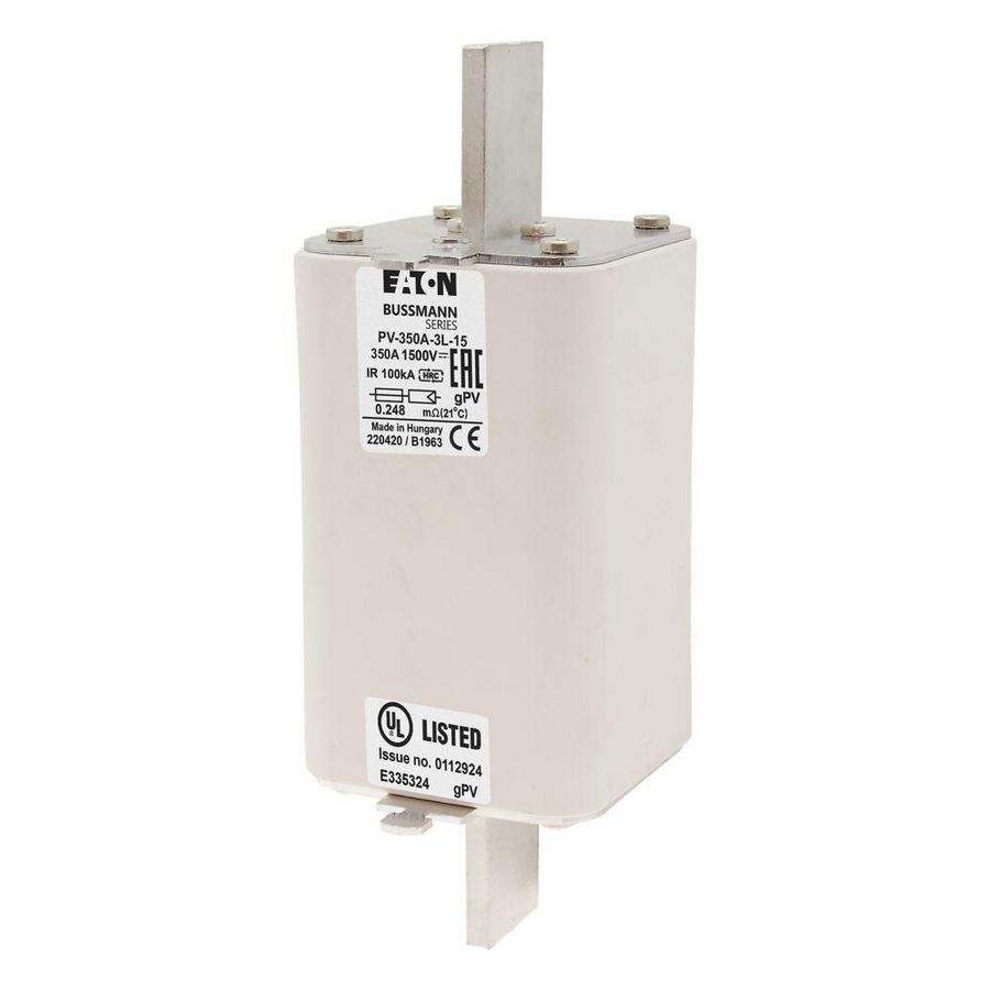 Zekeringelement FUSE 350A 1500V 3L PV