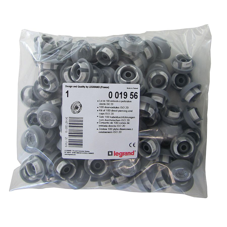 Plexo tules IP65, ISO 20, 100 stuks