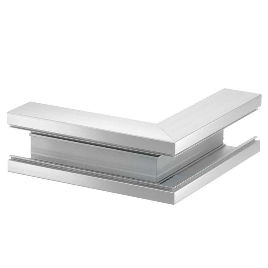 Montageaccessoire 90x130x300 alu.m geanodiseerd alu.
