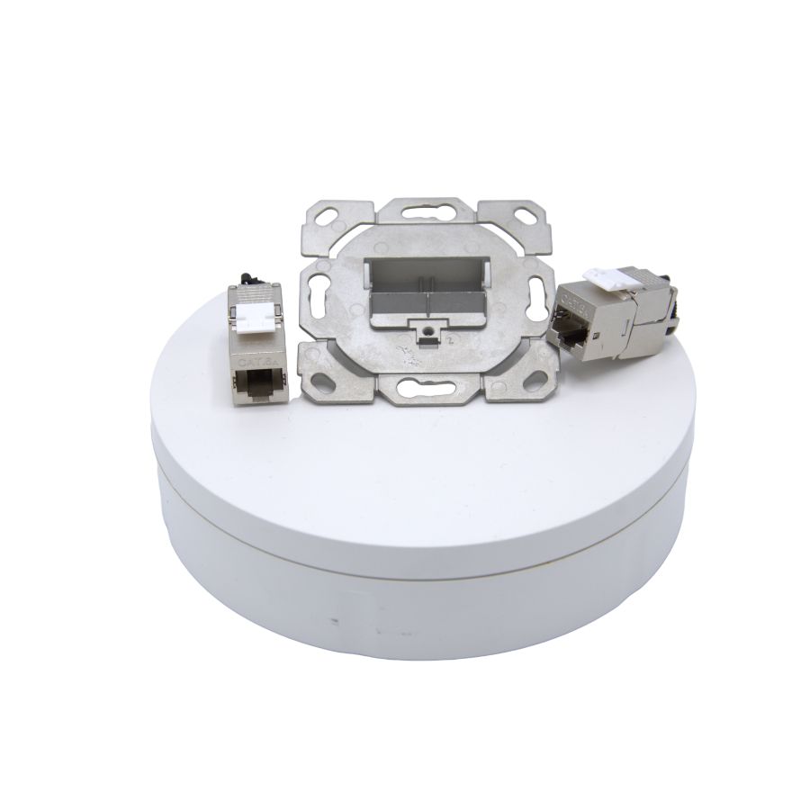 ZINC DIECAST Keystone Frame 40e 2 Port UAE