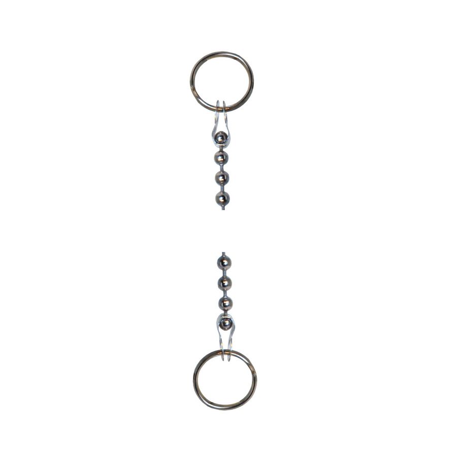 Kogelketting 3,2mmx300mm ms verchr.compleet