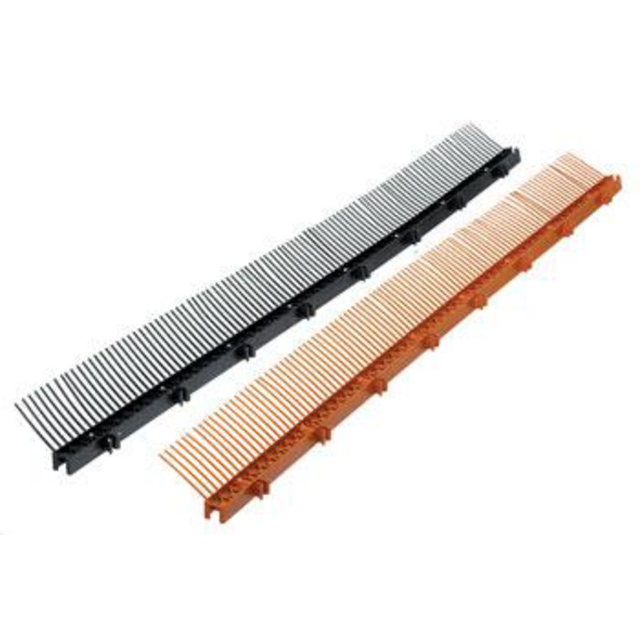 Panlat PP ventilerend 30mm x 1mtr. zwart met vogelschroot 85mm
