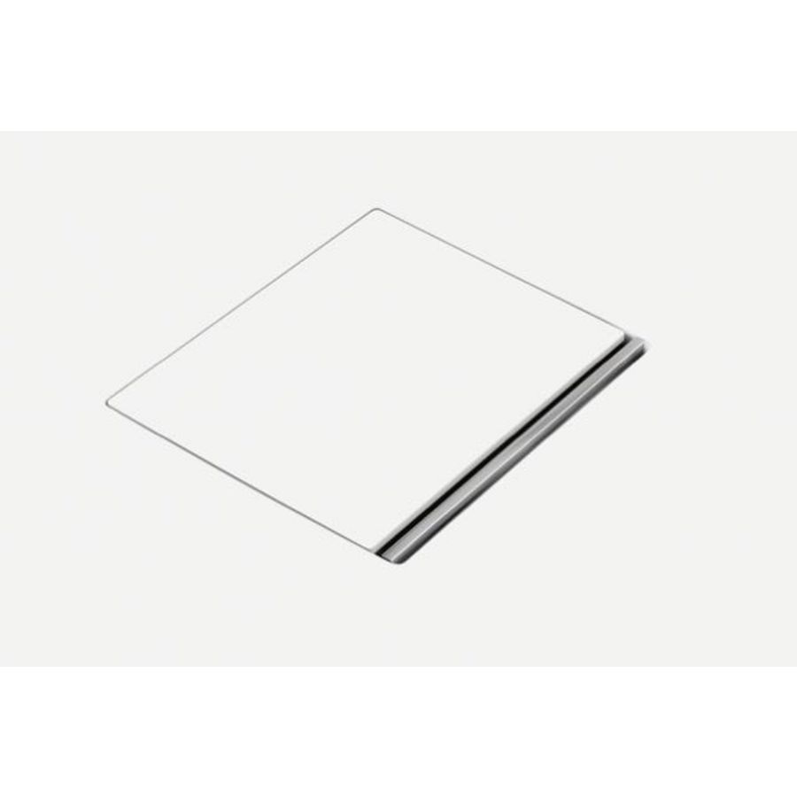 Douchebak Squaro Inf. univ. Quaryl 1800x1000mm stone white
