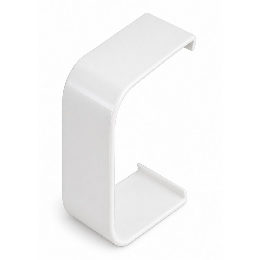 Zak a 10st. koppelstuk 140x90mm wit PVC RAL9001