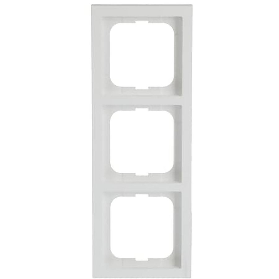 Afdekraam hoekig 3v f-matwit