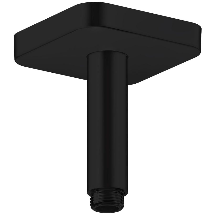 AXOR plafondbevestiging Softsquare 100mm mat zwart