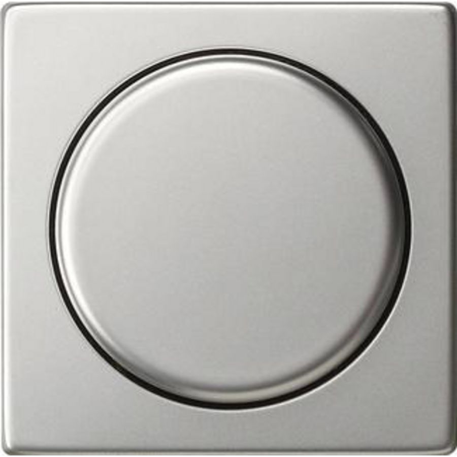 Afdekking knop dim./potntiom. System 55 edelstaal
