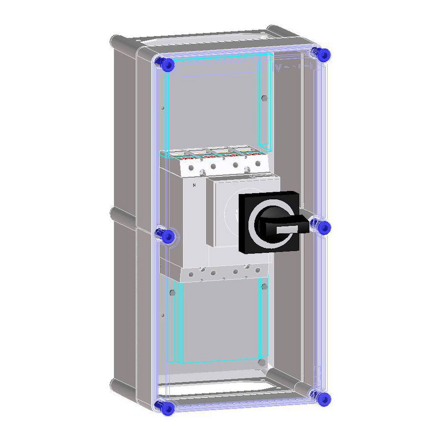 Schakelkast met NZM2 160-200A 4p
