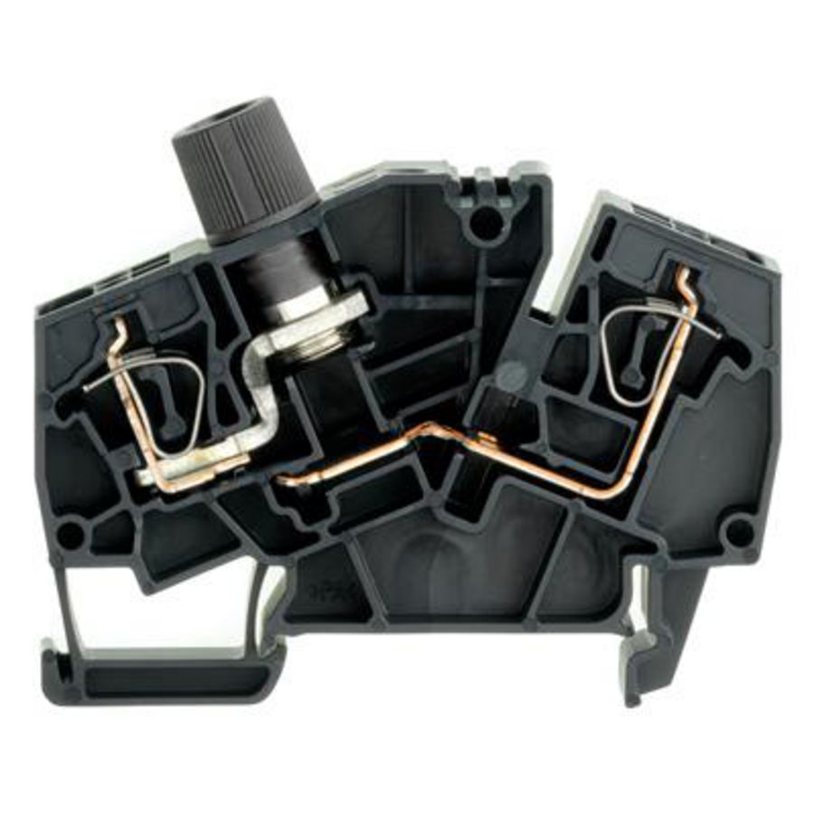 Zekeringsklem zwart 2.5mm² 10A 500V 1826200000 VVE=20