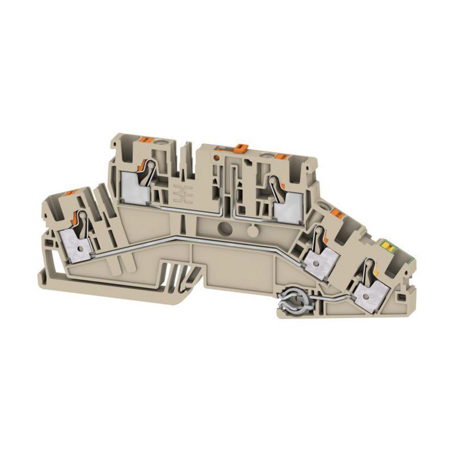 Scheidingsklem d.beige 4mm2 20 A 250 V 2831530000 VVE=50