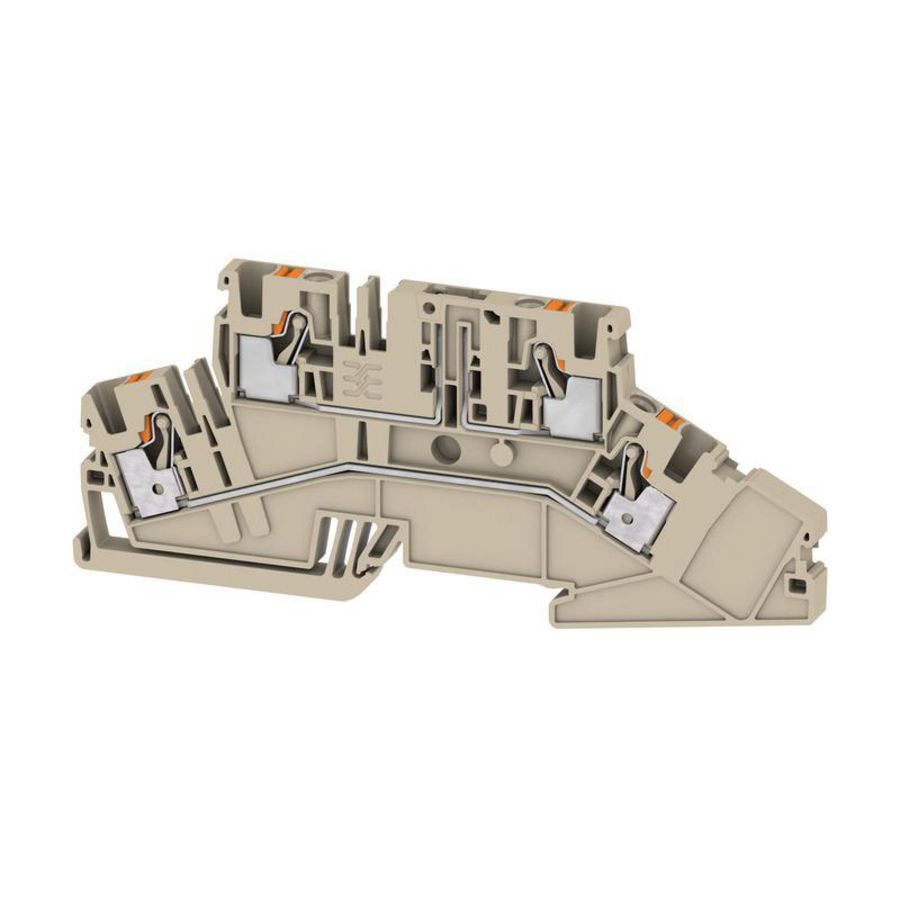Scheidingsklem d.beige 4mm2 32 A 250 V 2831540000 VVE=50